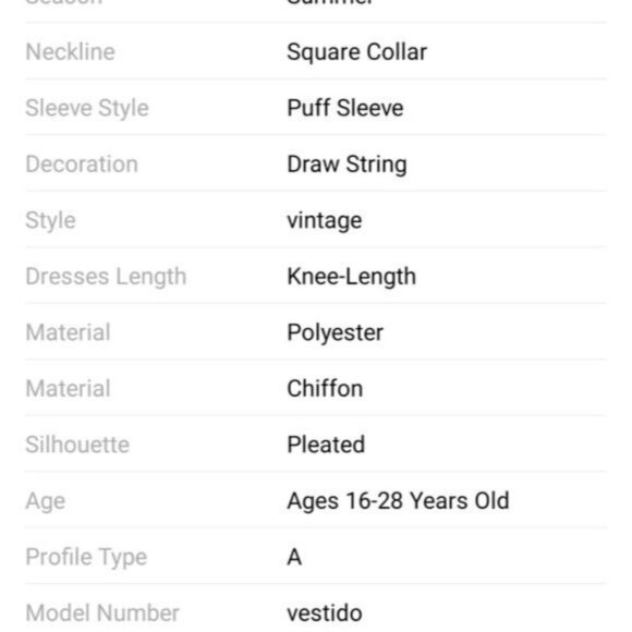 BEIGE FRENCH VINTAGE FLORAL DRESS - Picture 3 of 16